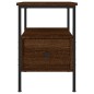 vidaXL Nachttische 2 Stk. Braun Eichen-Optik 34x36x50 cm Holzwerkstoff vidaXL Nachttische 2 Stk. Braun Eichen-Optik 34x36x50 cm Holzwerkstoff