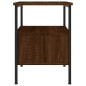 vidaXL Nachttische 2 Stk. Braun Eichen-Optik 34x36x50 cm Holzwerkstoff vidaXL Nachttische 2 Stk. Braun Eichen-Optik 34x36x50 cm Holzwerkstoff