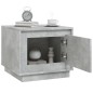 vidaXL Couchtisch Betongrau 51x50x44 cm Holzwerkstoff vidaXL Couchtisch Betongrau 51x50x44 cm Holzwerkstoff