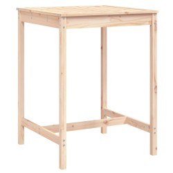 vidaXL Gartentisch 82,5x82,5x110 cm Massivholz Kiefer
