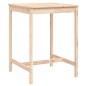 vidaXL Gartentisch 82,5x82,5x110 cm Massivholz Kiefer vidaXL Gartentisch 82,5x82,5x110 cm Massivholz Kiefer