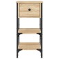vidaXL Nachttisch Sonoma-Eiche 34x36x70 cm Holzwerkstoff vidaXL Nachttisch Sonoma-Eiche 34x36x70 cm Holzwerkstoff