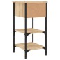 vidaXL Nachttisch Sonoma-Eiche 34x36x70 cm Holzwerkstoff vidaXL Nachttisch Sonoma-Eiche 34x36x70 cm Holzwerkstoff