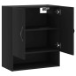 vidaXL Wandschrank Schwarz 60x31x70 cm Holzwerkstoff vidaXL Wandschrank Schwarz 60x31x70 cm Holzwerkstoff