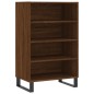 vidaXL Highboard Braun Eichen-Optik 57x35x90 cm Holzwerkstoff vidaXL Highboard Braun Eichen-Optik 57x35x90 cm Holzwerkstoff