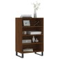 vidaXL Highboard Braun Eichen-Optik 57x35x90 cm Holzwerkstoff vidaXL Highboard Braun Eichen-Optik 57x35x90 cm Holzwerkstoff