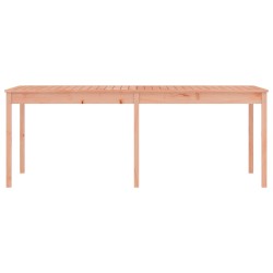 vidaXL Gartentisch 203,5x100x76 cm Massivholz Douglasie