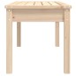 vidaXL Gartenbank 109x44x45 cm Massivholz Kiefer vidaXL Gartenbank 109x44x45 cm Massivholz Kiefer