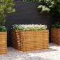 vidaXL Hochbeet 100x100x69 cm Cortenstahl vidaXL Hochbeet 100x100x69 cm Cortenstahl