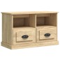 vidaXL TV-Schrank Sonoma-Eiche 80x35x50 cm Holzwerkstoff vidaXL TV-Schrank Sonoma-Eiche 80x35x50 cm Holzwerkstoff