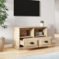 vidaXL TV-Schrank Sonoma-Eiche 80x35x50 cm Holzwerkstoff vidaXL TV-Schrank Sonoma-Eiche 80x35x50 cm Holzwerkstoff