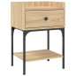 vidaXL Nachttisch Sonoma-Eiche 40,5x31x60 cm Holzwerkstoff vidaXL Nachttisch Sonoma-Eiche 40,5x31x60 cm Holzwerkstoff