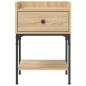 vidaXL Nachttisch Sonoma-Eiche 40,5x31x60 cm Holzwerkstoff vidaXL Nachttisch Sonoma-Eiche 40,5x31x60 cm Holzwerkstoff