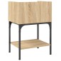 vidaXL Nachttisch Sonoma-Eiche 40,5x31x60 cm Holzwerkstoff vidaXL Nachttisch Sonoma-Eiche 40,5x31x60 cm Holzwerkstoff