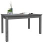 vidaXL Gartentisch Grau 82,5x50,5x45 cm Massivholz Kiefer vidaXL Gartentisch Grau 82,5x50,5x45 cm Massivholz Kiefer