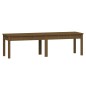 vidaXL Gartenbank 2-Sitzer Honigbraun 159,5x44x45 cm Massivholz Kiefer vidaXL Gartenbank 2-Sitzer Honigbraun 159,5x44x45 cm Massivholz Kiefer
