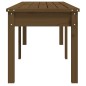 vidaXL Gartenbank 2-Sitzer Honigbraun 159,5x44x45 cm Massivholz Kiefer vidaXL Gartenbank 2-Sitzer Honigbraun 159,5x44x45 cm Massivholz Kiefer