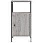 vidaXL Nachttisch Grau Sonoma-Eiche 41x31x80 cm Holzwerkstoff vidaXL Nachttisch Grau Sonoma-Eiche 41x31x80 cm Holzwerkstoff
