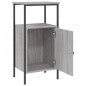 vidaXL Nachttisch Grau Sonoma-Eiche 41x31x80 cm Holzwerkstoff vidaXL Nachttisch Grau Sonoma-Eiche 41x31x80 cm Holzwerkstoff