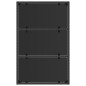 4-tlg. Garten-Lounge-Set mit Kissen Schwarz Poly Rattan 4-tlg. Garten-Lounge-Set mit Kissen Schwarz Poly Rattan