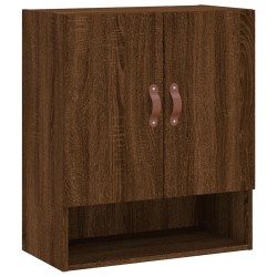 vidaXL Wandschrank Braun Eichen-Optik 60x31x70 cm Holzwerkstoff