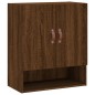 vidaXL Wandschrank Braun Eichen-Optik 60x31x70 cm Holzwerkstoff vidaXL Wandschrank Braun Eichen-Optik 60x31x70 cm Holzwerkstoff