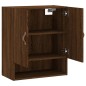 vidaXL Wandschrank Braun Eichen-Optik 60x31x70 cm Holzwerkstoff vidaXL Wandschrank Braun Eichen-Optik 60x31x70 cm Holzwerkstoff