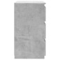 vidaXL Nachttische 2 Stk. Betongrau 40x35x62,5 cm Holzwerkstoff vidaXL Nachttische 2 Stk. Betongrau 40x35x62,5 cm Holzwerkstoff