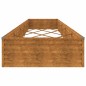 vidaXL Hochbeet 482x100x36 cm Cortenstahl vidaXL Hochbeet 482x100x36 cm Cortenstahl