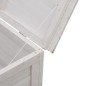 vidaXL Gartentruhe Weiß 50x49x56,5 cm Massivholz Tanne vidaXL Gartentruhe Weiß 50x49x56,5 cm Massivholz Tanne