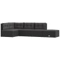 5-tlg. Garten-Lounge-Set mit Kissen Schwarz Poly Rattan 5-tlg. Garten-Lounge-Set mit Kissen Schwarz Poly Rattan