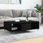 vidaXL Couchtisch Schwarz 104x60x35 cm Holzwerkstoff vidaXL Couchtisch Schwarz 104x60x35 cm Holzwerkstoff