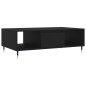 vidaXL Couchtisch Schwarz 104x60x35 cm Holzwerkstoff vidaXL Couchtisch Schwarz 104x60x35 cm Holzwerkstoff