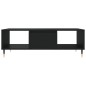 vidaXL Couchtisch Schwarz 104x60x35 cm Holzwerkstoff vidaXL Couchtisch Schwarz 104x60x35 cm Holzwerkstoff
