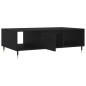 vidaXL Couchtisch Schwarz 104x60x35 cm Holzwerkstoff vidaXL Couchtisch Schwarz 104x60x35 cm Holzwerkstoff