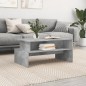 vidaXL Couchtisch Betongrau 90x55x42,5 cm Holzwerkstoff vidaXL Couchtisch Betongrau 90x55x42,5 cm Holzwerkstoff