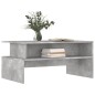 vidaXL Couchtisch Betongrau 90x55x42,5 cm Holzwerkstoff vidaXL Couchtisch Betongrau 90x55x42,5 cm Holzwerkstoff
