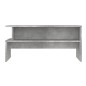 vidaXL Couchtisch Betongrau 90x55x42,5 cm Holzwerkstoff vidaXL Couchtisch Betongrau 90x55x42,5 cm Holzwerkstoff