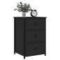 vidaXL Nachttische 2 Stk. Schwarz 40x36x60 cm Holzwerkstoff vidaXL Nachttische 2 Stk. Schwarz 40x36x60 cm Holzwerkstoff