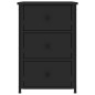 vidaXL Nachttische 2 Stk. Schwarz 40x36x60 cm Holzwerkstoff vidaXL Nachttische 2 Stk. Schwarz 40x36x60 cm Holzwerkstoff
