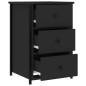 vidaXL Nachttische 2 Stk. Schwarz 40x36x60 cm Holzwerkstoff vidaXL Nachttische 2 Stk. Schwarz 40x36x60 cm Holzwerkstoff