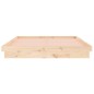 vidaXL Massivholzbett mit LED-Beleuchtung 200x200 cmassiv vidaXL Massivholzbett mit LED-Beleuchtung 200x200 cmassiv