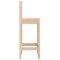 vidaXL Barhocker 2 Stk. 40x41,5x112 cm Massivholz Kiefer vidaXL Barhocker 2 Stk. 40x41,5x112 cm Massivholz Kiefer