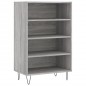 vidaXL Highboard Grau Sonoma 57x35x90 cm Holzwerkstoff vidaXL Highboard Grau Sonoma 57x35x90 cm Holzwerkstoff