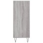 vidaXL Highboard Grau Sonoma 57x35x90 cm Holzwerkstoff vidaXL Highboard Grau Sonoma 57x35x90 cm Holzwerkstoff
