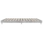vidaXL Bettgestell Betongrau 200x200 cm Holzwerkstoff vidaXL Bettgestell Betongrau 200x200 cm Holzwerkstoff