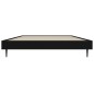 vidaXL Bettgestell Schwarz 90x200 cm Holzwerkstoff vidaXL Bettgestell Schwarz 90x200 cm Holzwerkstoff