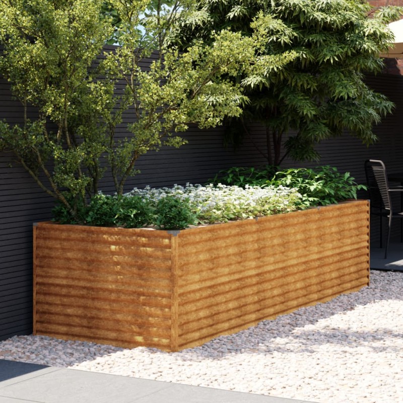 vidaXL Hochbeet 290x100x69 cm Cortenstahl vidaXL Hochbeet 290x100x69 cm Cortenstahl