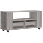 vidaXL TV-Schrank Grau Sonoma 102x34,5x43 cm Holzwerkstoff vidaXL TV-Schrank Grau Sonoma 102x34,5x43 cm Holzwerkstoff
