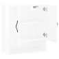 vidaXL Wandschrank Hochglanz-Weiß 60x31x70 cm Holzwerkstoff vidaXL Wandschrank Hochglanz-Weiß 60x31x70 cm Holzwerkstoff